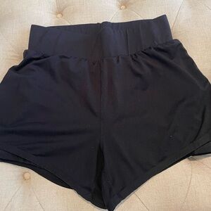 Fabletics running shorts!! So flattering and comfortable